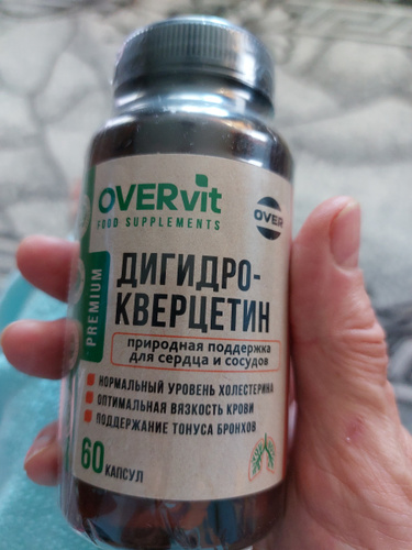 Дигидрокверцетин, витамины для женщин, для сердца и сосудов, 60 капсул ...