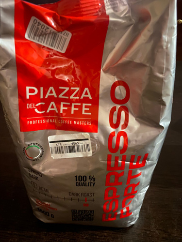 Кофе в зёрнах Piazza del Caffe Arabica Densa, арабика, робуста, 1 кг ...