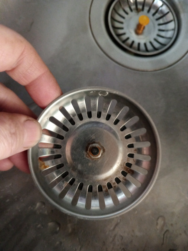 Сетка (ситечко) для раковины для кухни из нержавеющей стали/ Сеточка ...