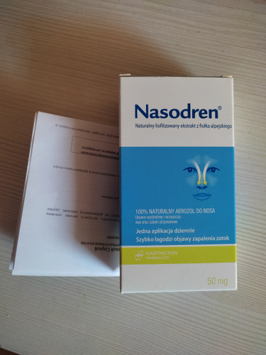 НАСОДРЕН Спрей назальный 50мг, 1 упаковка - купить с доставкой по ...