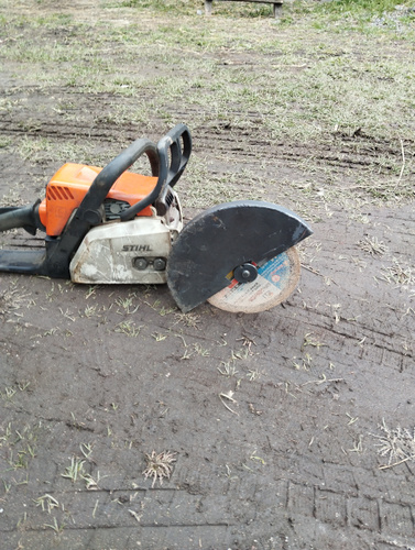 Насадка на бензопилу Болгарка Бензорез D230 мм на штиль STIHL резак ...