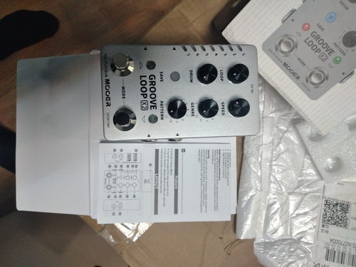 80 отзыв на Mooer Groove Loop X2 стерео педаль лупера с драм