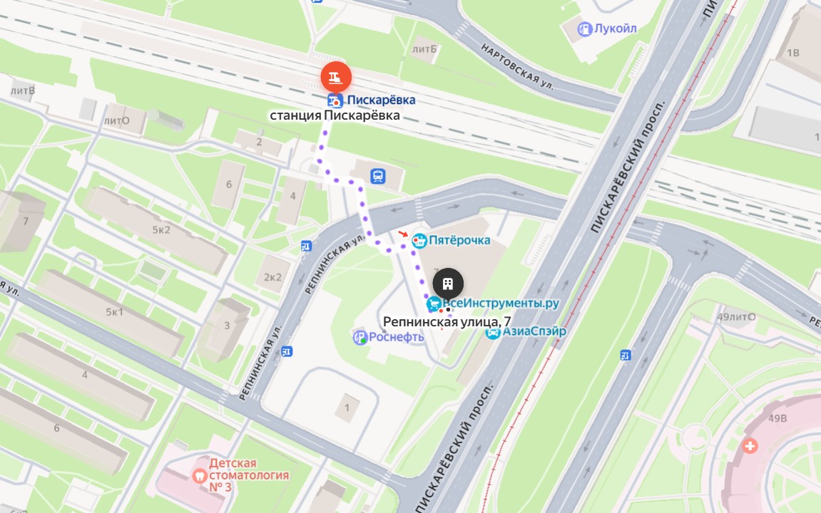 DarkStore grocery Репнинская