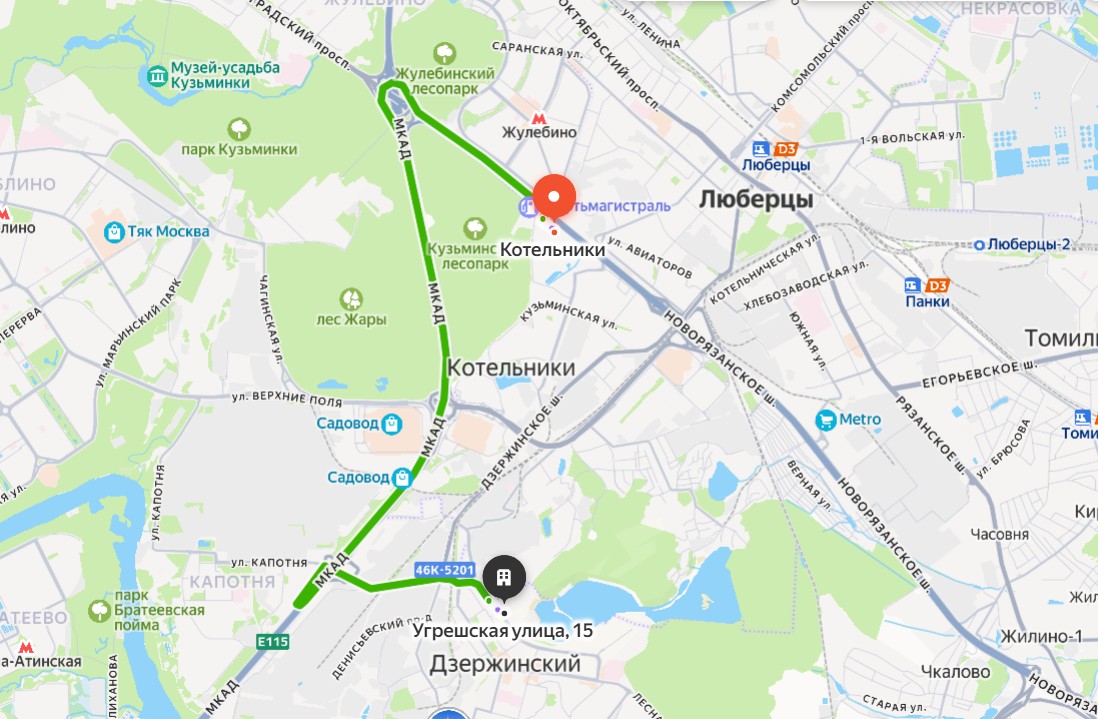 DarkStore grocery Дзержинский Угрешская