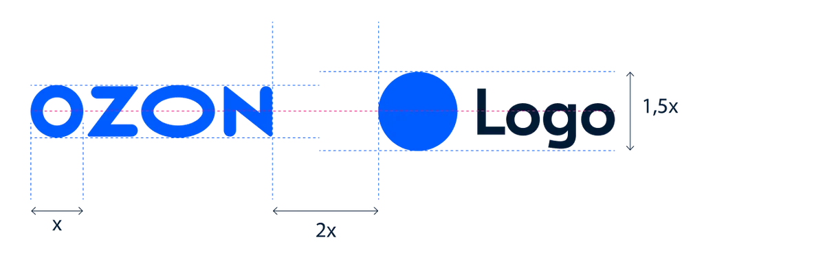 Horizontal logo. Option 1
