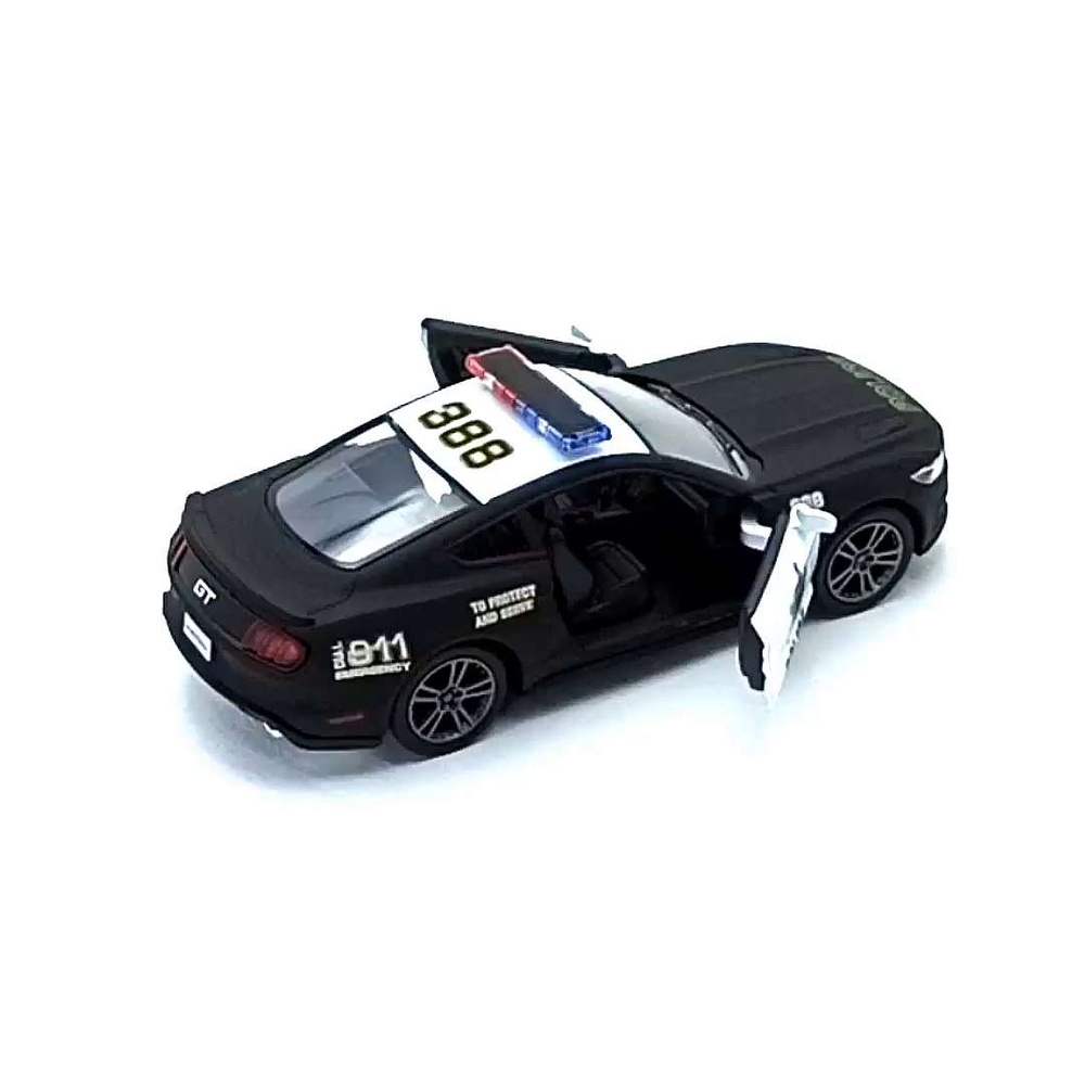 Машинка металлическая Kinsmart 1:38 2015 Ford Mustang GT Police 5386DKT  инерционная, двери открываются / Полиция - купить с доставкой по выгодным  ценам в интернет-магазине OZON (338857201)