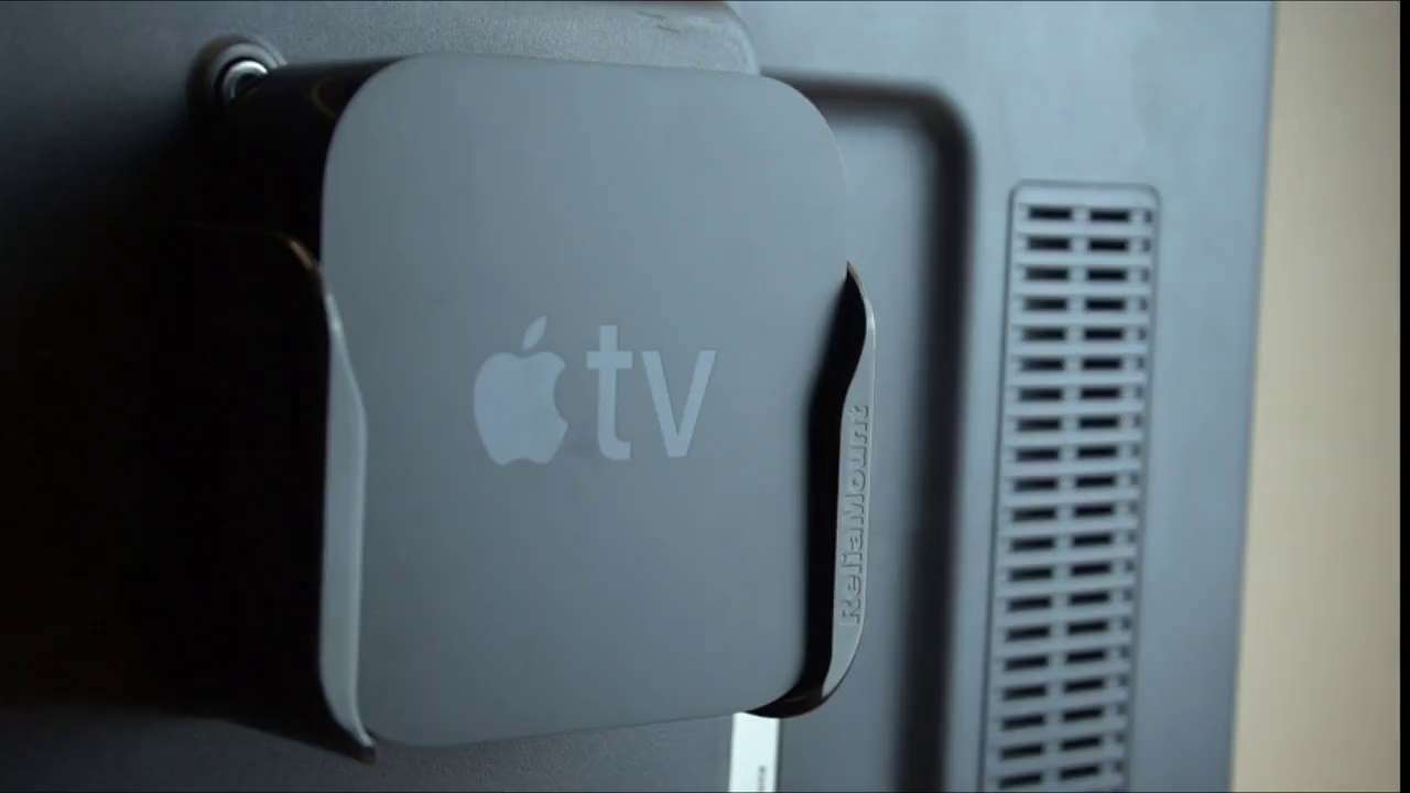 Крепеж на стену для apple tv