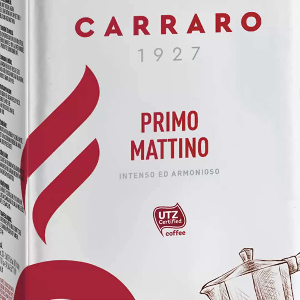 Кофе молотый Carraro Primo Mattino 250 г - купить с доставкой по ...