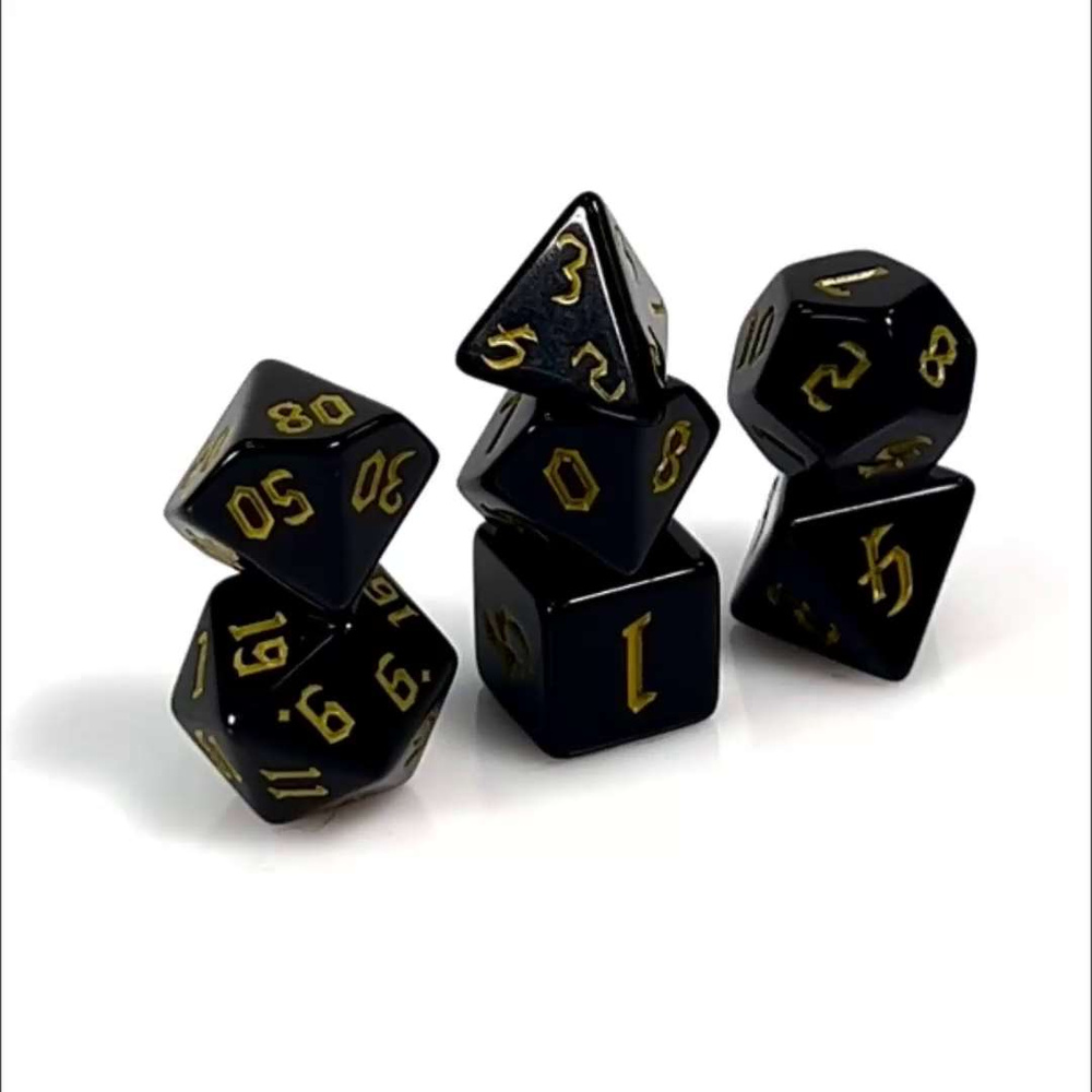 Кости игральные для Dungeons & Dragons, кубики для DnD и настольных ролевых  игр (дайсы ДнД) 7 шт. - купить с доставкой по выгодным ценам в  интернет-магазине OZON (762735334)