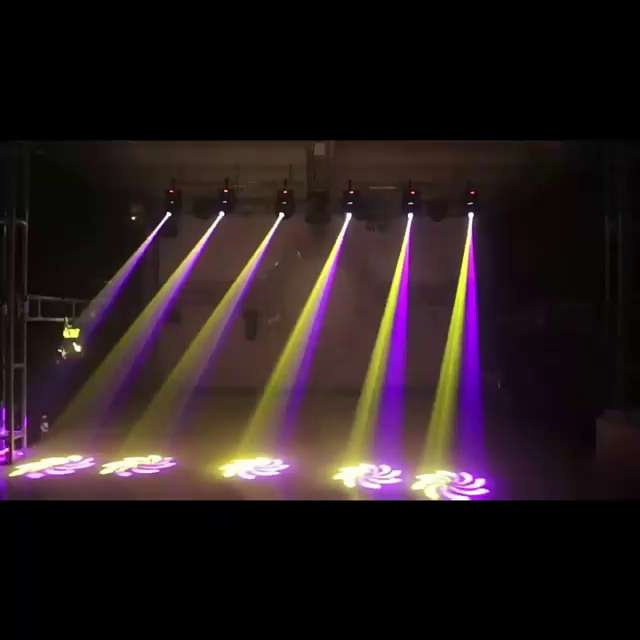 60 Вт движущийся головной фонарь лучевой прожектор сценический свет,Два ...