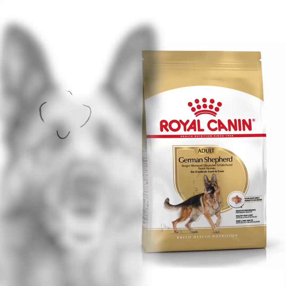 Is royal canin shop good for german shepherd