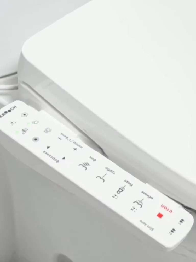 Электронная крышка-биде для унитаза Krooch Slim Aero (круглый) по ...