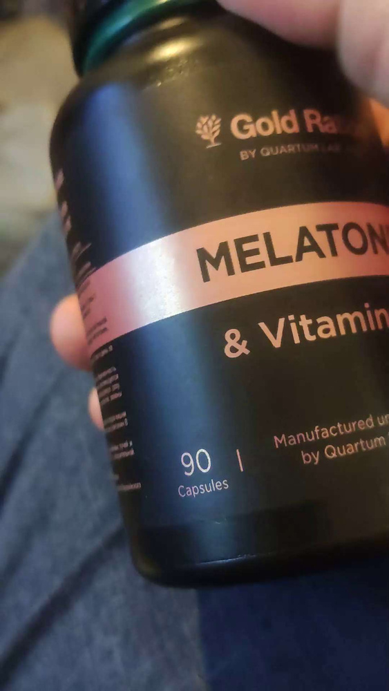 Мелатонин Gold Ration для нормализации сна, успокоительное, снотворное ...