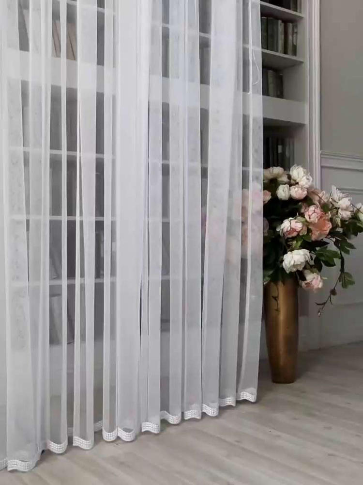 Тюль Magiza 14239_, Сетчатая ткань, Сетка, 260х500 см - купить в ...