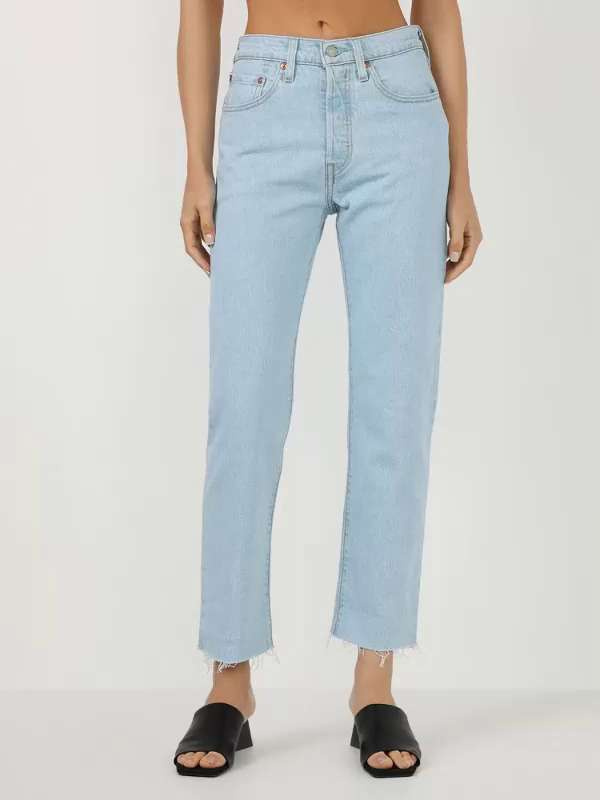 Levis jeans 501 on sale crop