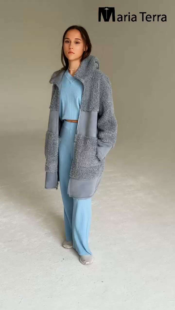 Шуба Maria Terra Весь мир моды - купить с доставкой по выгодным ценам в интернет-магазине OZON (1083957253)