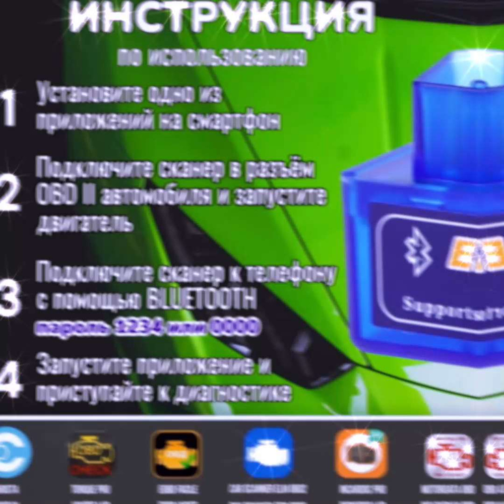 Автосканер YOUTON Сканер автомобильный - купить по выгодной цене в  интернет-магазине OZON (1417349420)