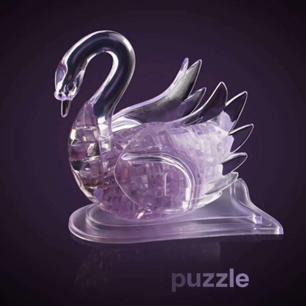Головоломка Лебедь Crystal Puzzle — купить в Москве в интернет-магазине витамин-п-байкальский.рф