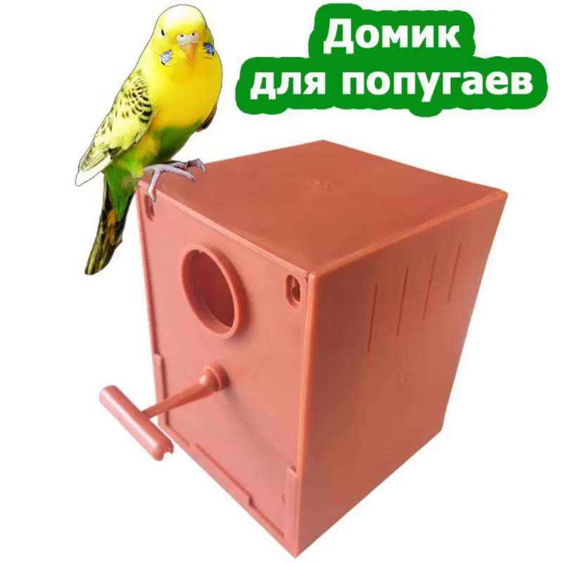 Домик, гнездо для попугаев, скворечники