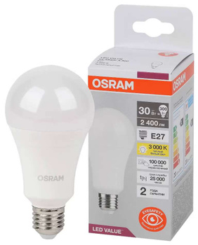 OSRAM LED E27 4 Watt 3000 Kelvin 840 Lumen 4099854009679