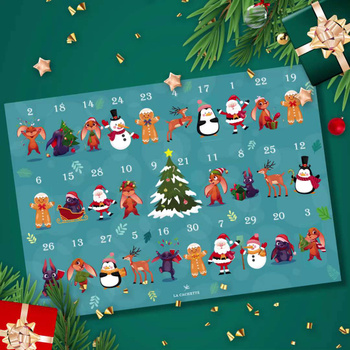 Календарь с Подарками Косметика Каждый День – купить в интернет-магазине  OZON по низкой цене
