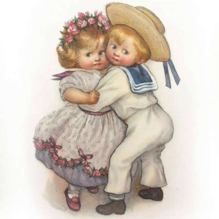 Коллекция картинок: Старинные открытки с детьми от Frances Brundage,часть1 Винта