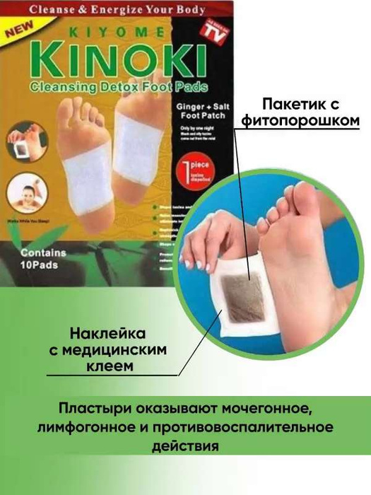 Купить Пластыри Киноки В Москве