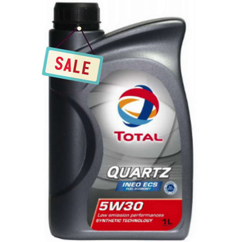 Total Quartz Ineo ECS 5W30 Engine Oil 5L+1x1L = 6L