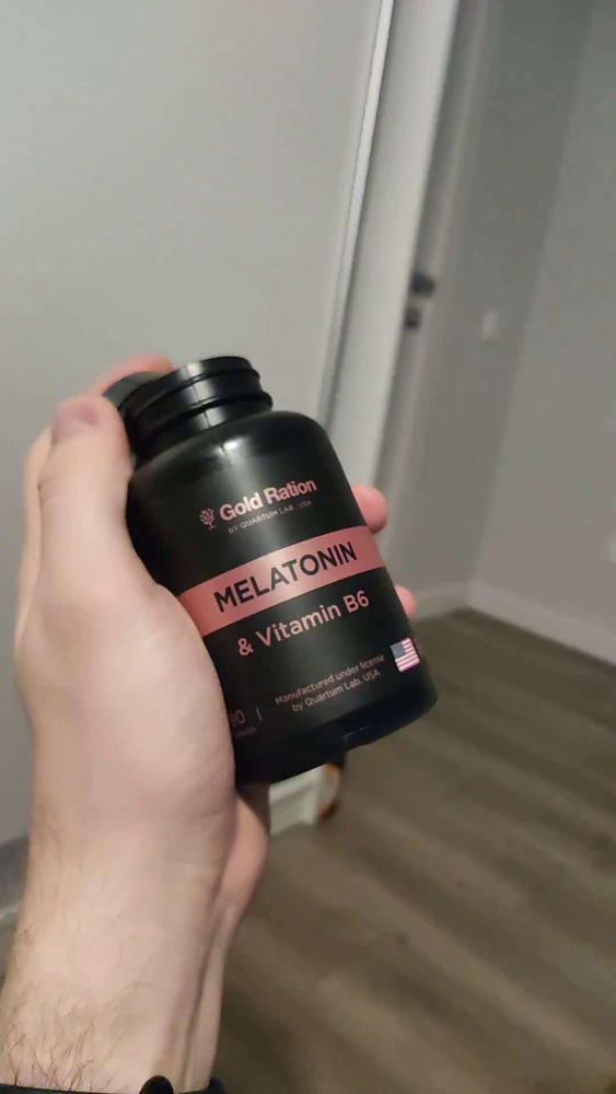 Мелатонин Gold Ration для нормализации сна, успокоительное, снотворное ...