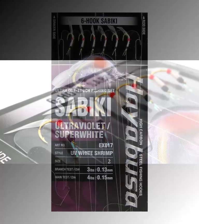 Sabiki® EX017 - Ultravoilet / Superwhite