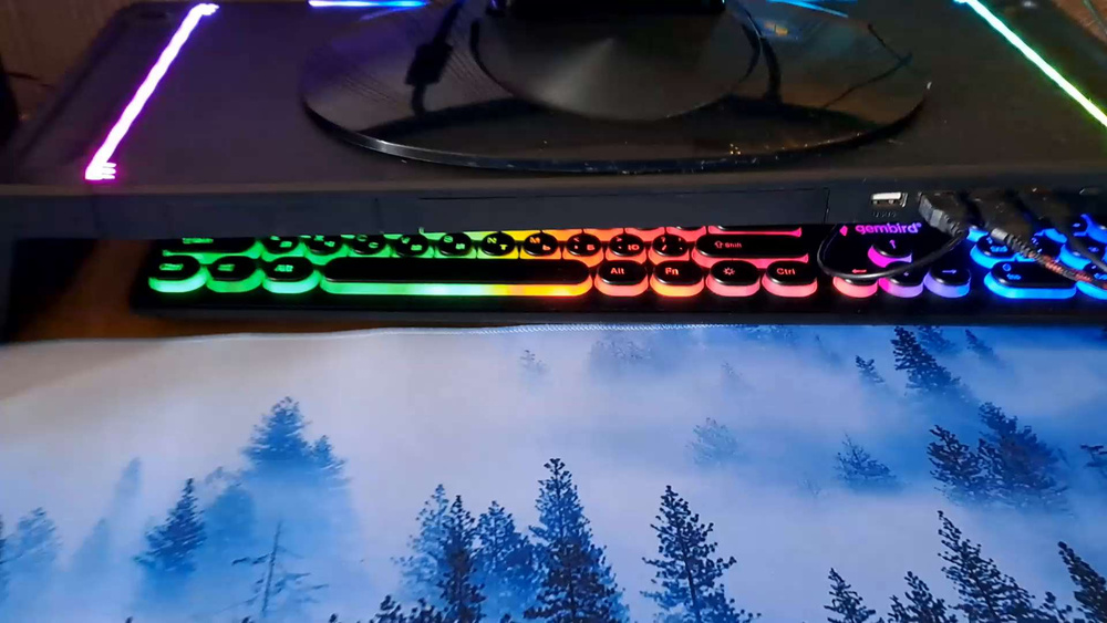 Подставка под монитор с USB хаб EVOLUTION MS200 RGB - купить с ...