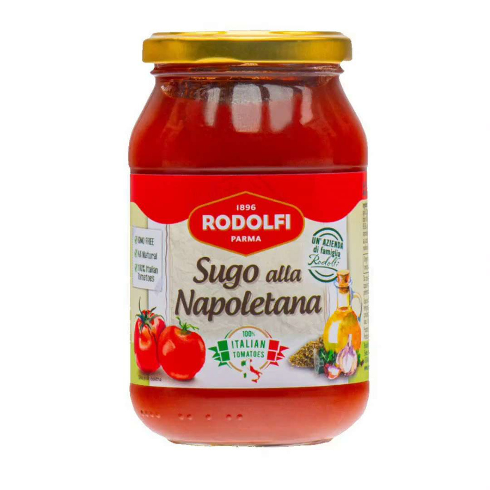 Соус Napoletana томатный, Rodolfi, 400 г, Италия - купить с доставкой по  выгодным ценам в интернет-магазине OZON (1438500593)