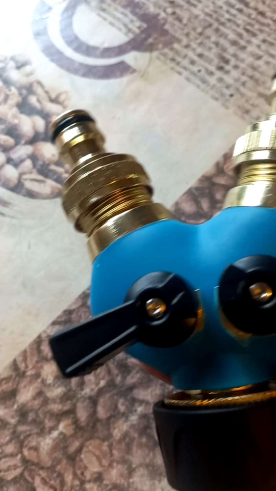 Поливочный распределитель GRINDA Expert 3/4-1, двухканальный, с ...