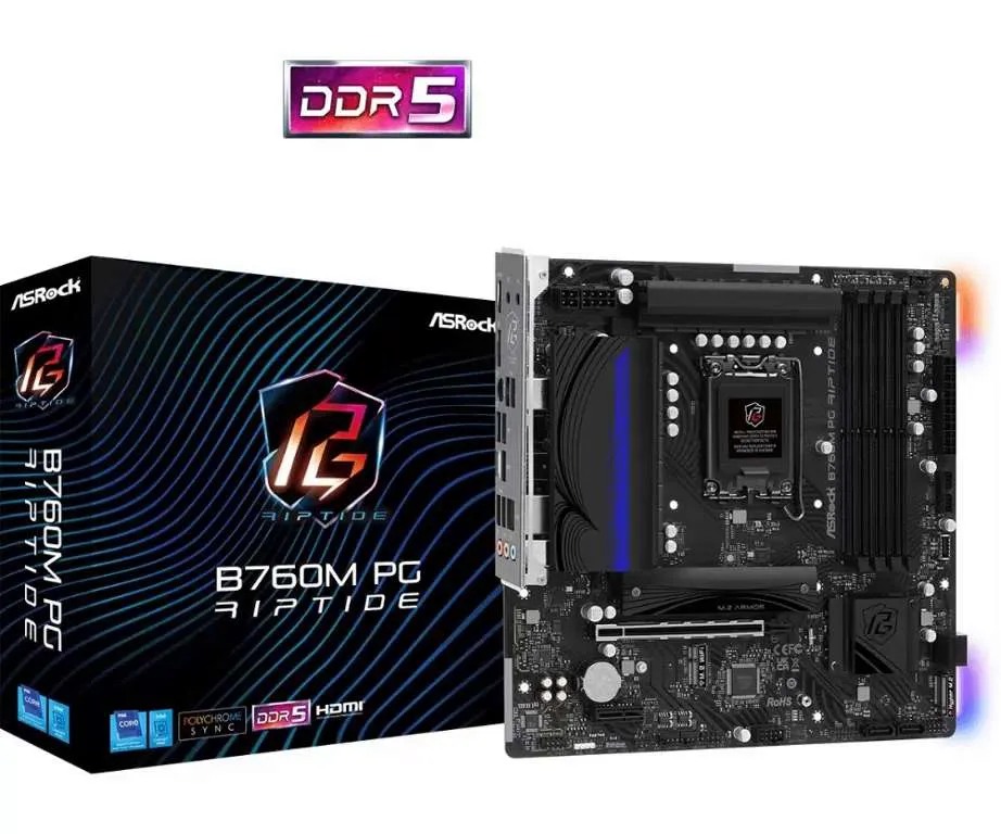 ASRock Материнская плата B760M PG RIPTIDE DDR5
