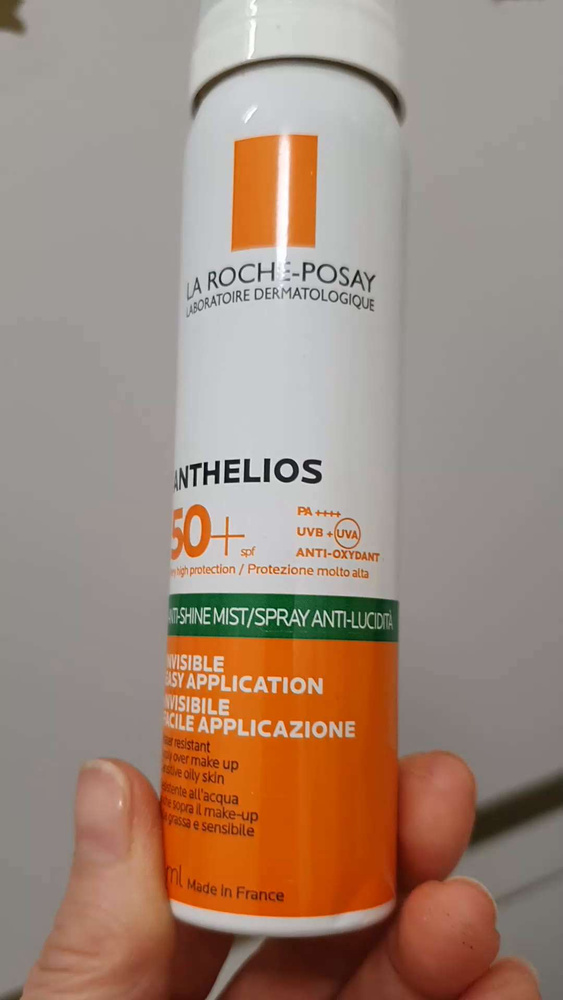 La Roche-Posay Anthelios Матирующий солнцезащитный спрей-вуаль для ...
