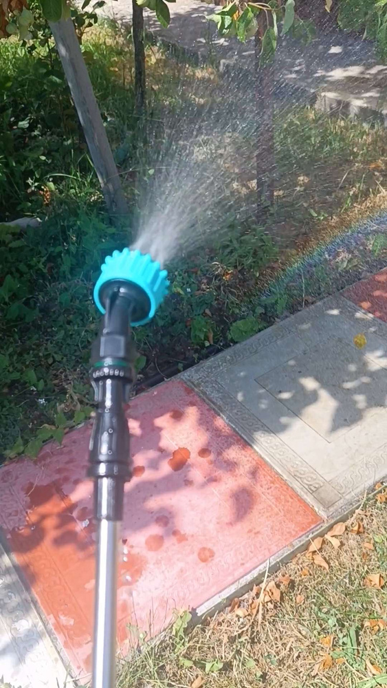 Опрыскиватель садовый аккумуляторный TITAN ВОДОЛЕЙ шланг 6м мощность 7 ...