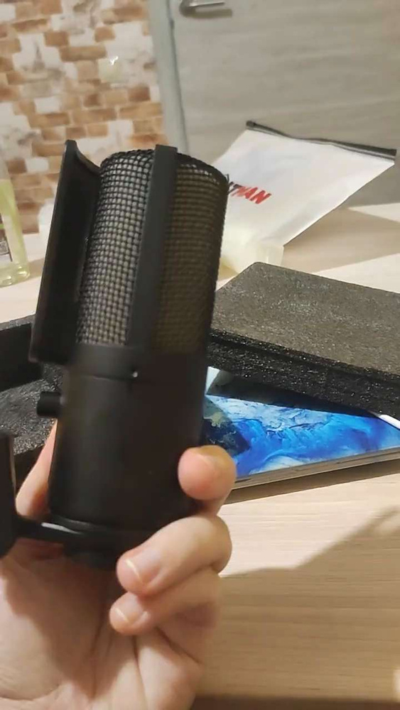 Микрофон игровой (для стриминга) Fifine K669B. - купить по выгодной ...