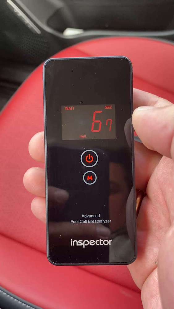 Купить Алкотестер Inspector AT750, электрохимический (Южная Корея) по ...