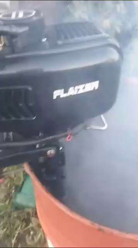 Лодочный мотор для лодки пвх бензиновый двухтактный Flaizer FZ4HS 4 л.с ...