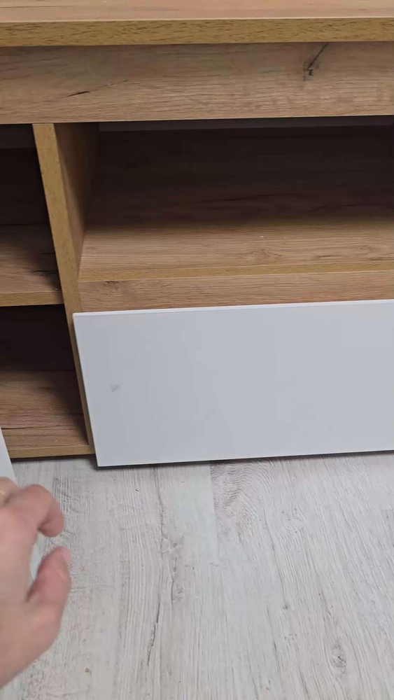 Модульная стенка Гретта Памир для гостиной и студии белая, комплект ...