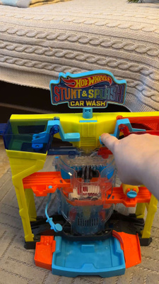 Игровой набор Hot Wheels Car Wash, меняющий цвет GRW37 купить на OZON ...
