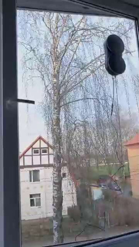 Робот для мойки окон RutBot L200 автоматическое распыление воды со ...